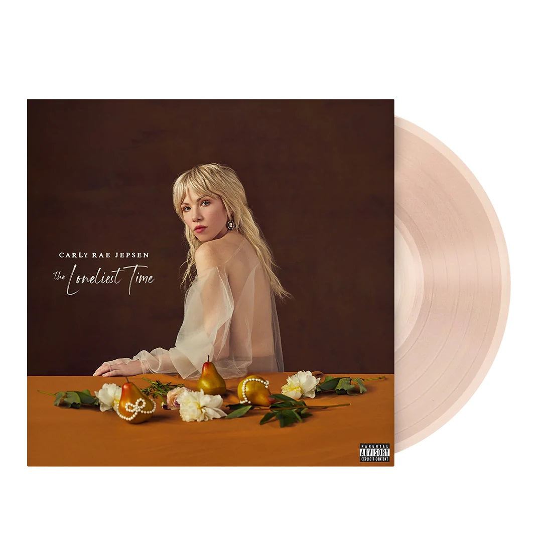 Carly Rae Jepsen - The Loneliest Time Exclusive Limited Edition Crystal  Rose Color Vinyl + SIGNED Art Card