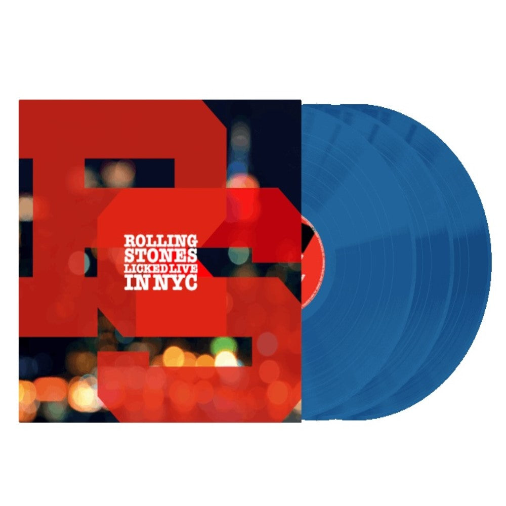 The Rolling Stones - Licked Live In NYC Exclusive Limited Edition Blue  Color Vinyl 3LP Record