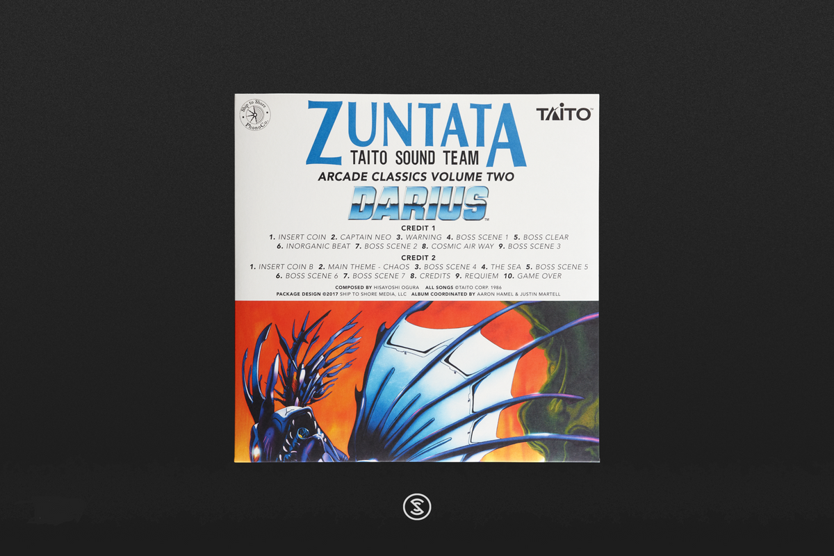 Zuntata - Darius, Hisayoshi Ogura Arcade Classics Volume 2 Red Translu – Entegron  LLC