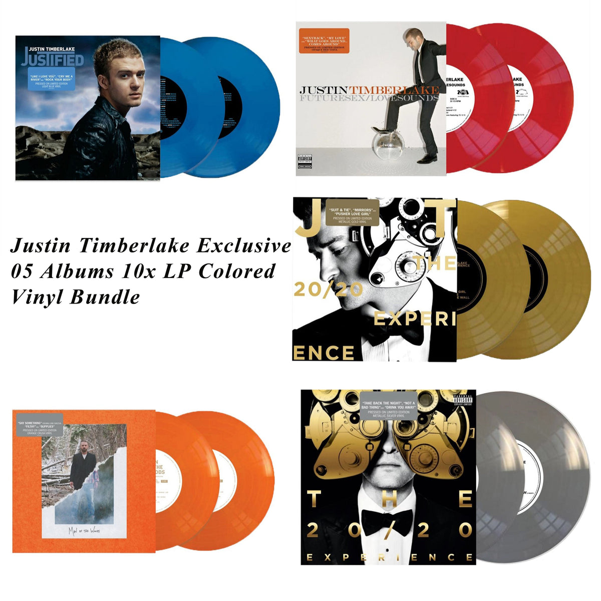 Exclusive Colour Vinyl Bundle