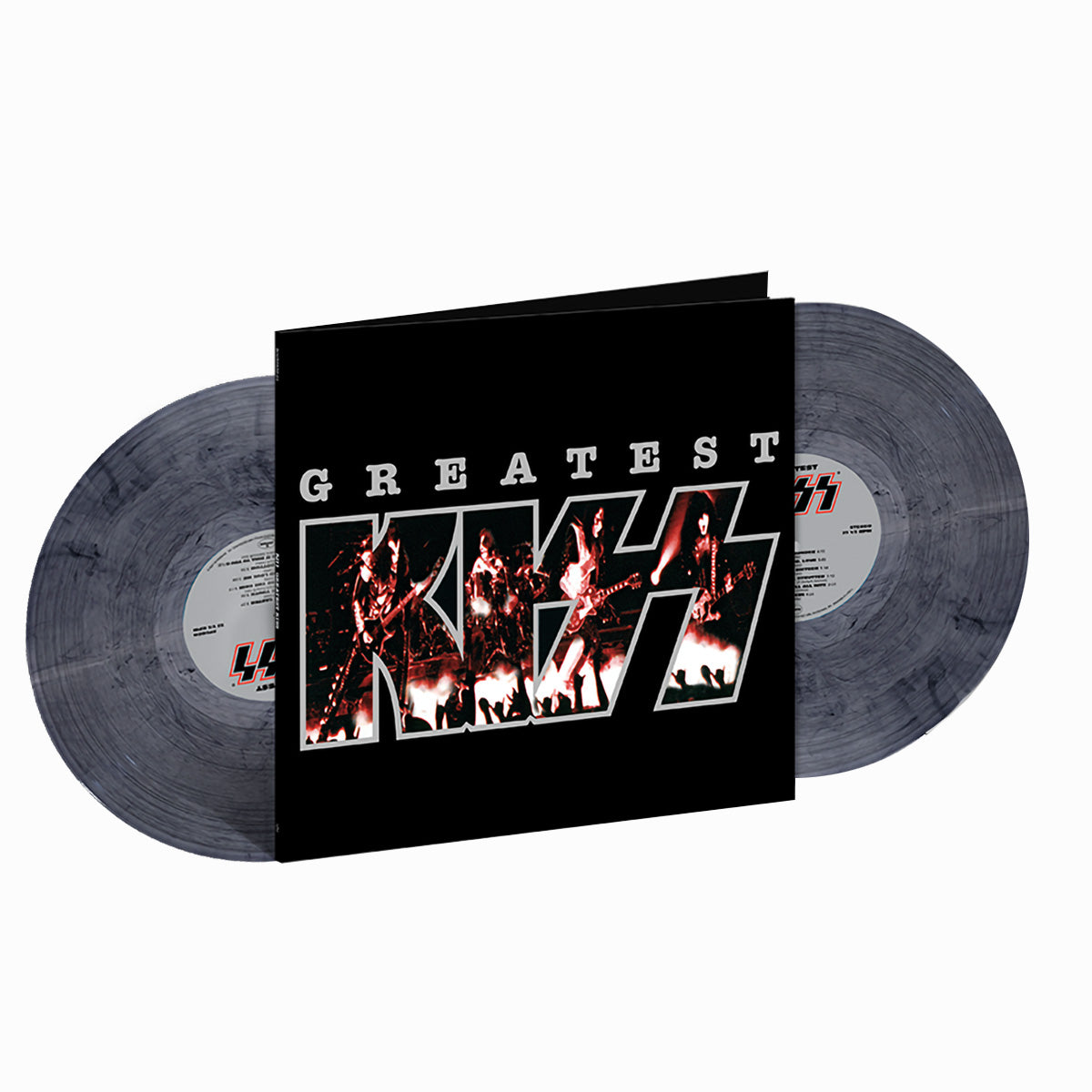 budbringer sejle Subjektiv Kiss Greatest Kiss 25th Anniversary Limited Edition 2x LP Galaxy Vinyl –  Entegron LLC