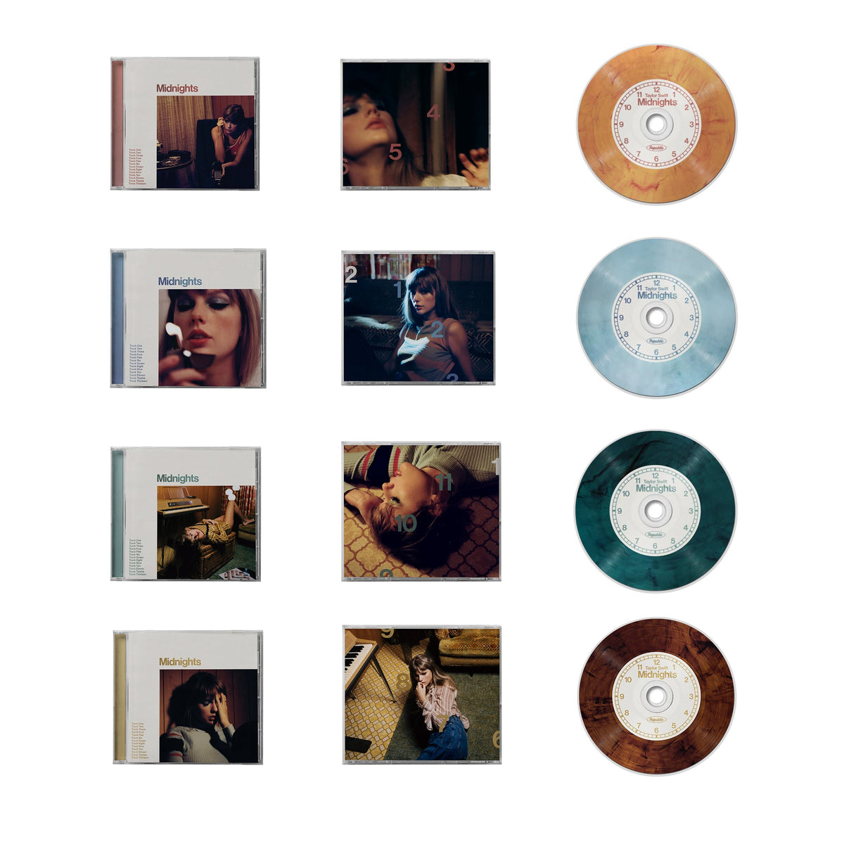 Taylor Swift Midnights Vinyl Collection Lot of 5 Vinyl Records