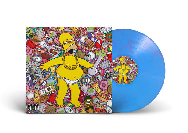 White Girl Wasted Exclusive Limited Edition Blue Marble Color Vinyl LP Record