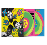 Rough Trade Tommy Boy - 3 Feet High and Rising Exclusive Limited Edition Magenta Green And Yellow Vinyl 2LP Record