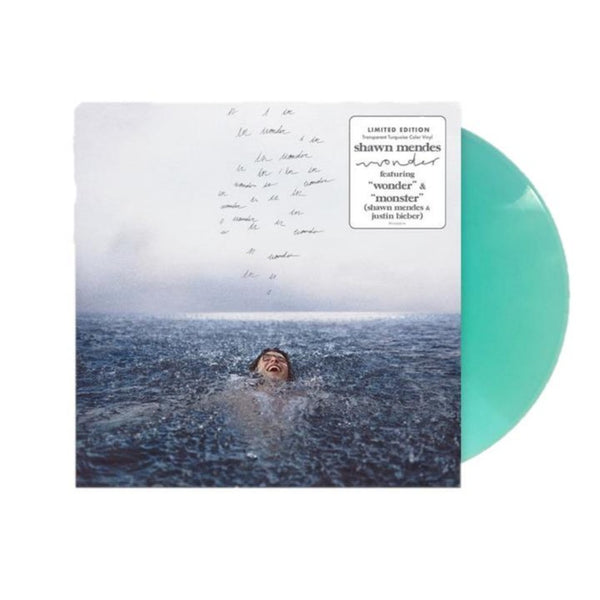 Shawn Mendes - Wonder Exclusive Limited Edition Transparent Turquoise Vinyl LP