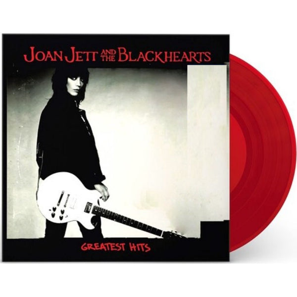 Joan Jett - Greatest Hits Exclusive limited Edition Red Colored Vinyl LP Record