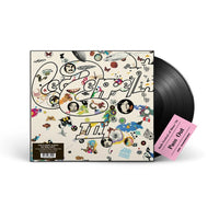 Led Zeppelin – III Exclusive Limited Edition Black Vinyl LP Record