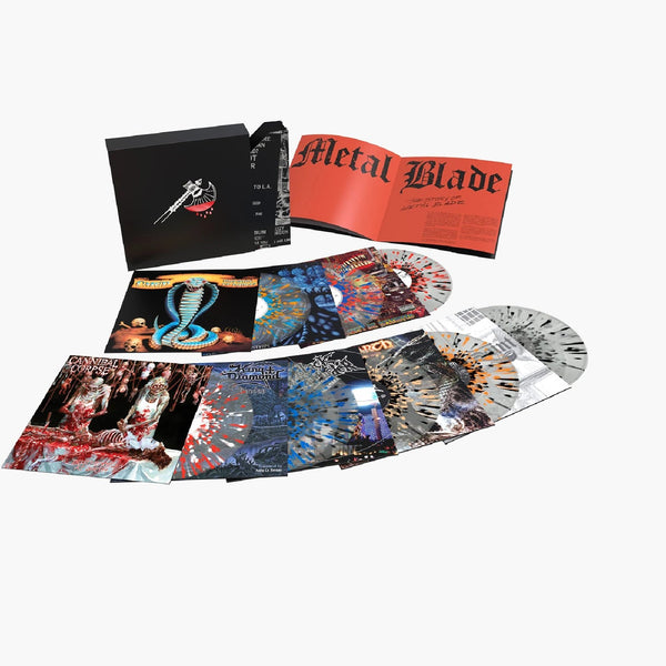 VMP Anthology The Story Of Metal Blade Exclusive 8 Color Splatter Vinyl Albums Box Set
