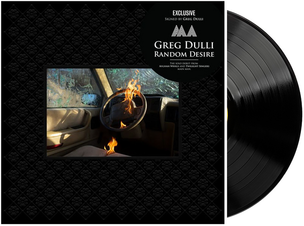 Greg Dulli - Random Desire Exclusive Limited Edition Autographed Vinyl LP
