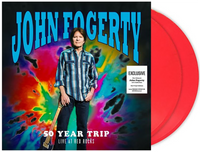 John Fogerty - 50 Year Trip Live At Red Rocks Exclusive Limited Red Vinyl LP
