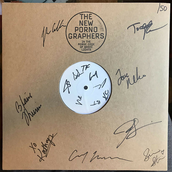 The New Pornographers In The Morse Code Of Brake Lights Signed Test Press Vinyl