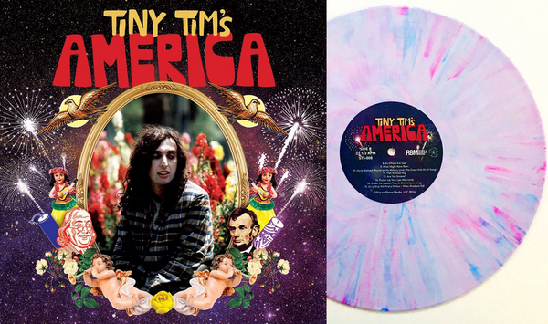 Tiny Tims America Exclusive Limited Edition Red White Blue Color Vinyl LP #/500