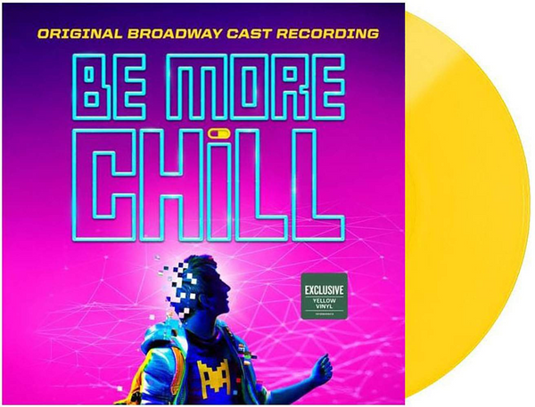 Be More Chill Joe Iconis Broadway Recording Yellow Colored 2x Vinyl LP Record