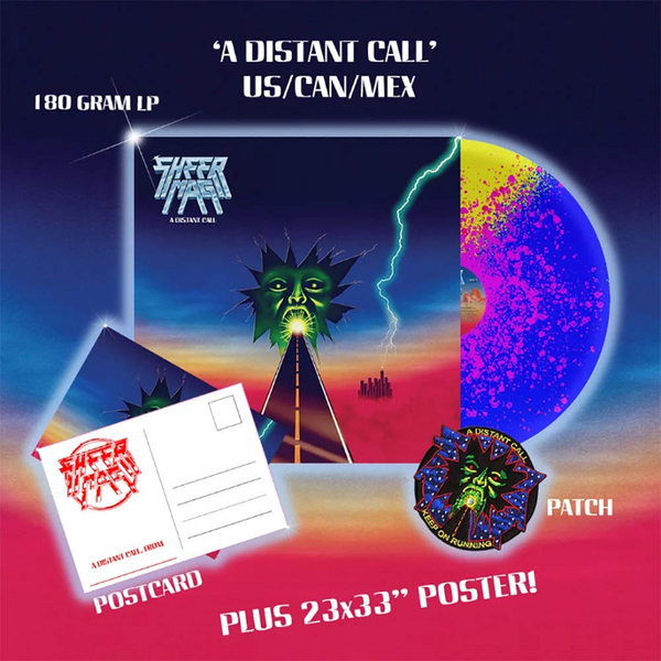 A Distant Call Sheer Mag - Die Hard Edition Multi Color Splatter 180g Vinyl LP