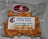WSU Ghost Pepper Smoky Cheddar Jalapenos Cheese Snack Pack Spicy Cougar Gold