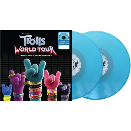 Trolls - World Tour Soundtrack Exclusive Limited Edition Branch Blue 2x Vinyl LP