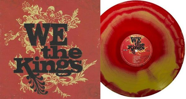 We The Kings ‎- Exclusive Limited Edition Gold Red Swirl Colored Vinyl LP #/200