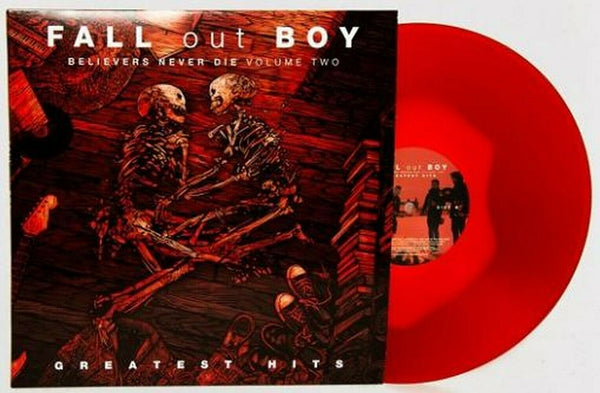Fall Out Boy - Greatest Hits Believers Never Die Volume Two Red & White Vinyl LP