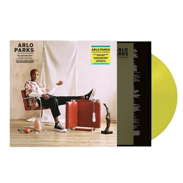 Arlo Parks - Collapsed In Sunbeams Exclusive Lemonade Yellow Vinyl LP Limited Edition