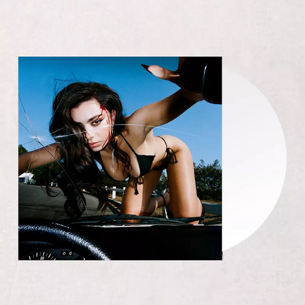 Charli XCX - Crash Exclusive White Color Vinyl Limited Edition LP Record with Signed Cart
