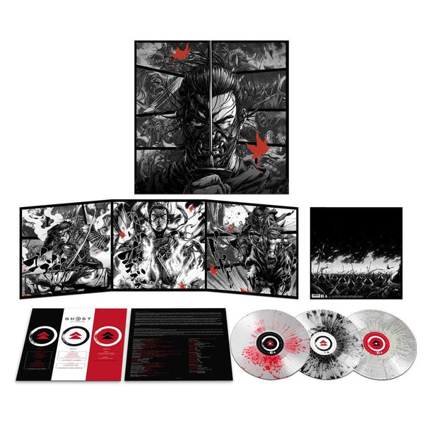 Ghost of Tsushima Music from the Video Game Exclusive Limited Edition Splatter Colored 3xLP Vinyl Box