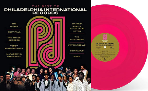 The Best Of Philadelphia International Records Exclusive Limited Edition Ojays Billy Paul Hot Pink Vinyl LP