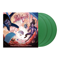 The Darkness - Streaming Of A White Christmas Exclusive Limited Edition Triple Sparkle Green Vinyl LP