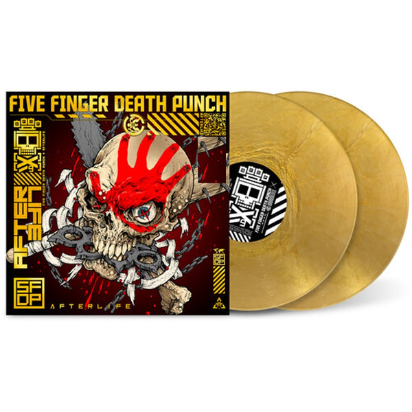 Five Finger Death Punch - After Life Exclusive Limited Edition Gold Color Vinyl 2xLP Record