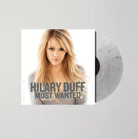 Hilary Duff - Most Wanted Exclusive Limited Edition Metallic Silver And Black Vinyl LP Record