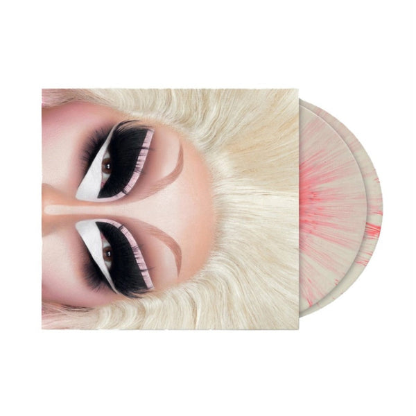Trixie Mattel - The Blonde and Pink Albums Exclusive Limited Edition Hot Pink/White Splatter Colored Vinyl 2x LP Record
