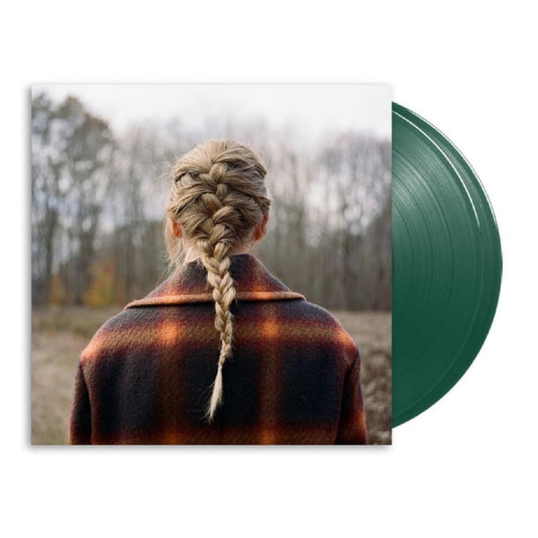 Taylor Swift - Evermore Canadian Version Exclusive Green Colored Vinyl 2LP Record