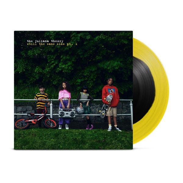 The Juliana Theory - Still The Same Kids Pt. 1 Color In Color Black In Transparent Yellow Vinyl LP