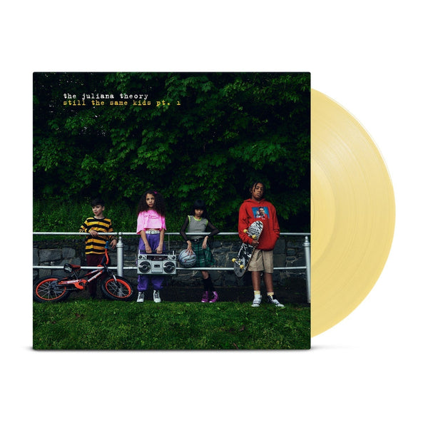 The Juliana Theory - Still The Same Kids Pt. 1 Opaque Cream Yellow Color Vinyl LP