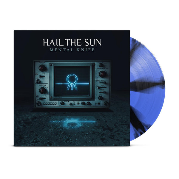 Hail The Sun - Mental Knife Exclusive Limited Edition Blue/Black Cornetto Vinyl LP Record
