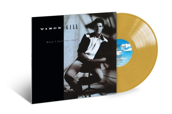 Vince Gill - When I Call Your Name Exclusive Limited Edition Gold Vinyl LP Record