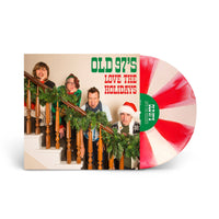 Old 97's ‎– Love The Holidays  Limited-Edition Candy Cane Colored Vinyl