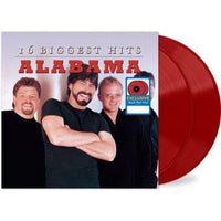 Alabama - 16 Biggest Hits Exclusive Limited Edition Apple Red Vinyl 2x LP Record