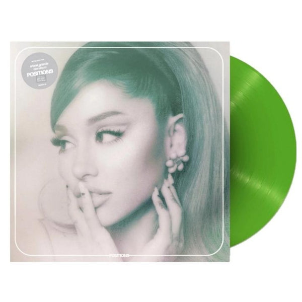 Ariana Grande - Positions Exclusive Limited Edition Spring Green Color Vinyl LP Record