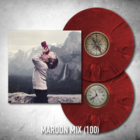 Hanalei - Black Snow Exclusive Maroon Mix Vinyl LP Record Limited Edition #100