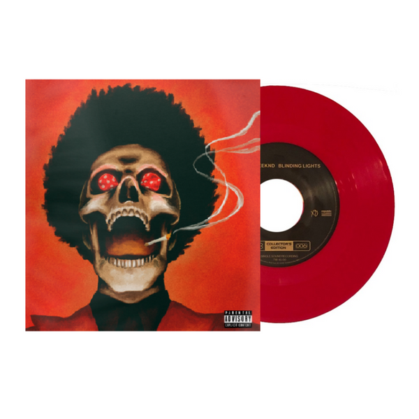 The Weeknd ‎- Exclusive Heartless / Blinding Lights Collector’s Edition Red Vinyl 003