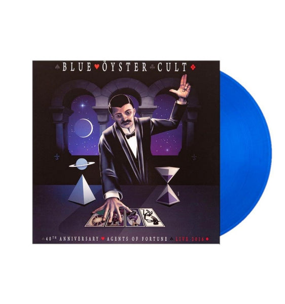 Blue Oyster Cult - 40th Anniversary Agents Of Fortune Live 2016 Exclusive Blue Vinyl LP Record