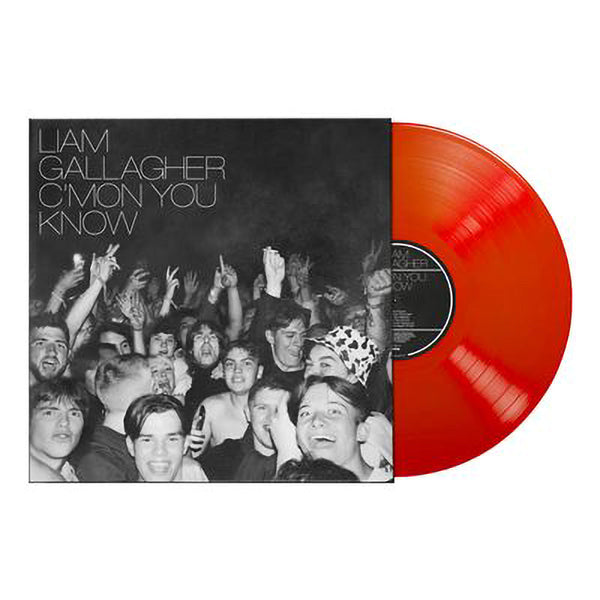 Liam Gallagher - C'mon You Know Exclusive Red Color Vinyl LP Record
