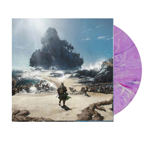 Chad Cannon & Bill Hemstapat - Ghost Of Tsushima: Music From Iki Island & Legends Soundtrack Purple Marble Translucent Vinyl LP Record