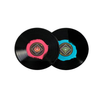 Deniz Akbulut ‎- Crosscode Original Game Soundtrack Black With Pink Blue Color-In-Color Disc Vinyl 2x LP Record VGM