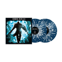 Dark Souls Soundtrack Ethereal Mist Variant White Blue Splatter 2x LP Vinyl