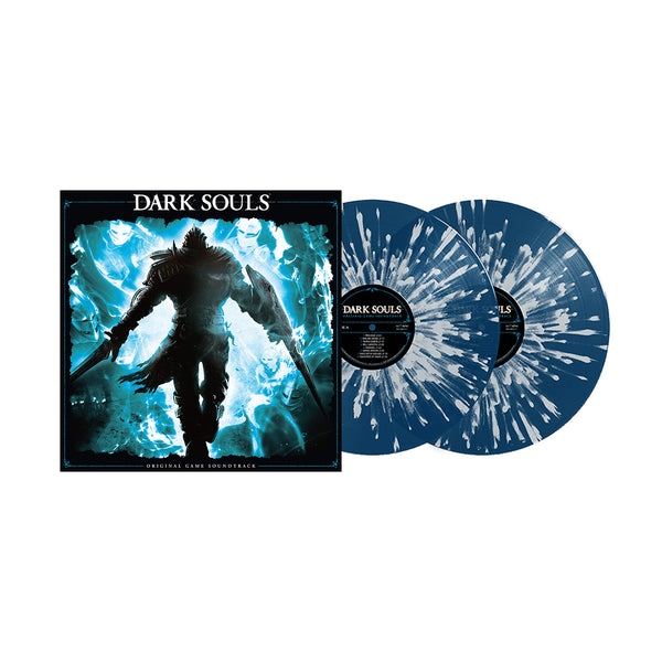 Dark Souls Soundtrack Ethereal Mist Variant White Blue Splatter 2x LP Vinyl