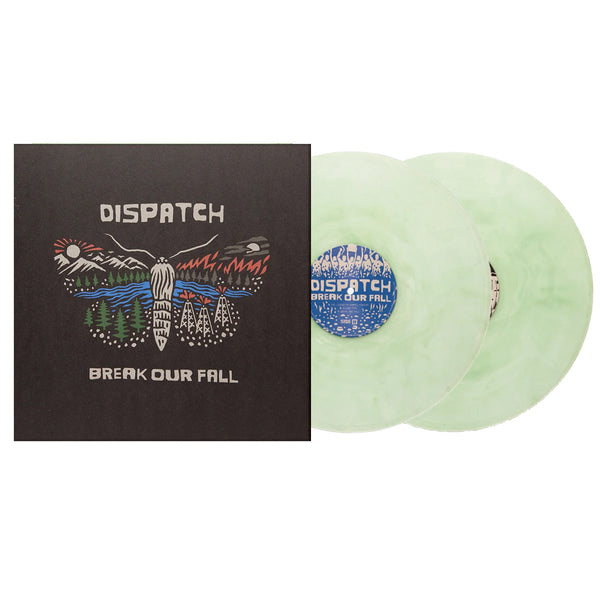 Dispatch - Break Our Fall Exclusive Limited Edition #400 Green Galaxy Vinyl LP Record