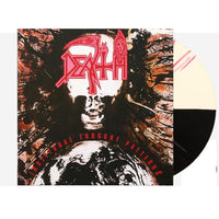 Death- Individual Thought Patterns Bone White / Black Split With Red Splatter Color Vinyl LP Record