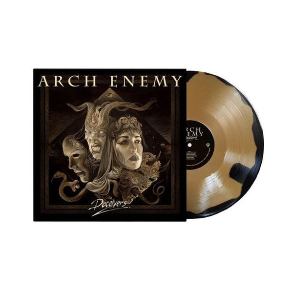 Arch Enemy - Deceivers Exclusive Limited Edition Gold With Black Vinyl LP Record