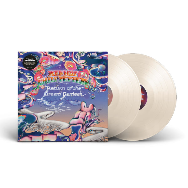 Red Hot Chili Peppers - Return of the Dream Canteen Exclusive Tour Variant Limited Edition Bone Color Vinyl With Hand Written Note LP Record